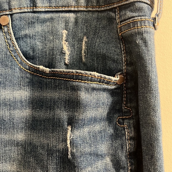 Torrid medium blue denim shorts size 18 - Picture 6 of 8